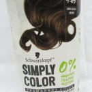 Schwarzkopf Simply Color Dark Golden Brown one application