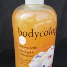 Bodycology shower gel & foaming bath Vanilla Cupcake 16 oz bottle new