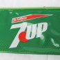 7 Up pencil case bag plastic green ADI zipper close
