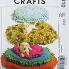 McCall M5410 pet bed sewing pattern sizes 26 36 or 46 diameter UNCUT McCall M5410 pet bed sewing pattern sizes 26 36 or 46 diameter UNCUT