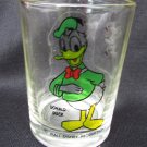 Donald Duck glass Walt Disney Productions 2 1/4"