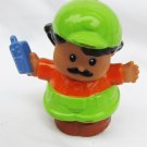 Mattel Little People zoo keeper man 2001 figurine