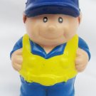 Shelcore Little People figurine construction worker man 2 1/2"