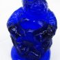 Boyd miniature glass figurine gorilla ape cobalt blue
