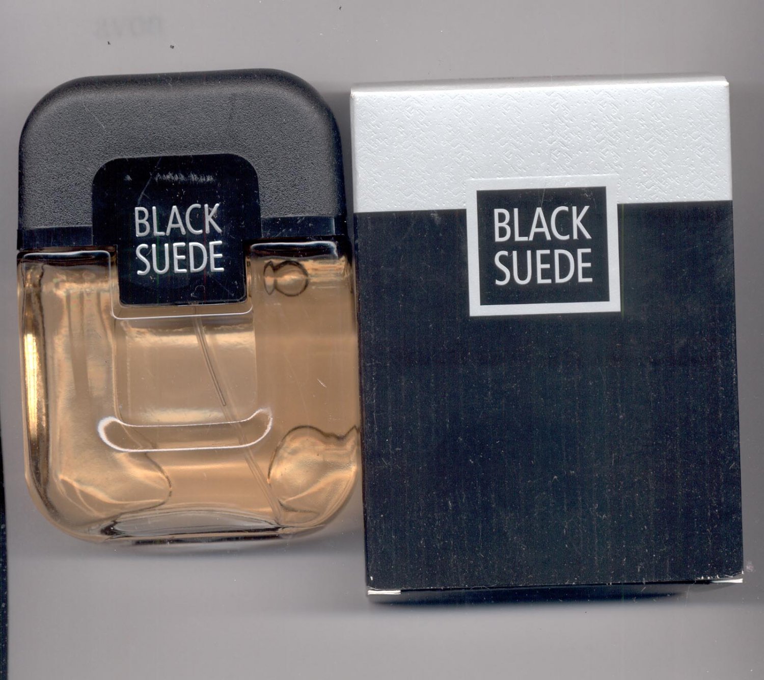 Avon Black Suede Cologne Spray- 3.4 fl. oz.-- Vintage