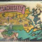 Vintage style Decal Sticker- Massachusetts- NOS