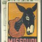 Vintage style Decal Sticker-  Missouri- NOS