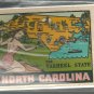 Vintage style Decal Sticker -  North Carolina- the Tarheel State Vintage