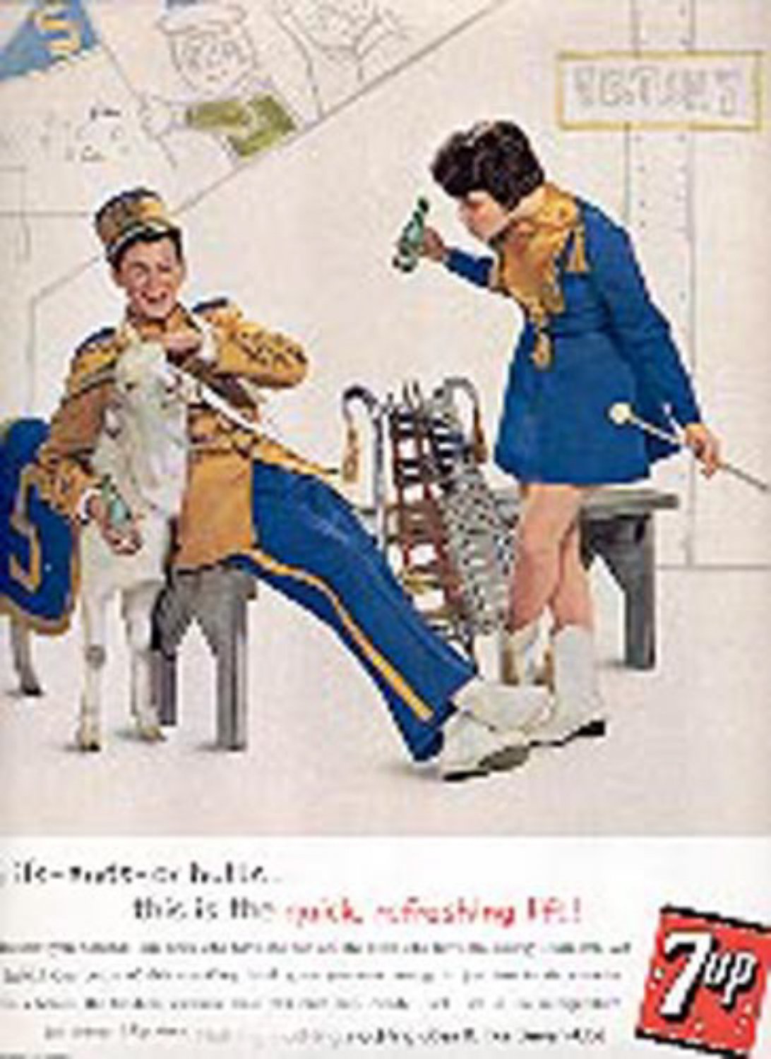 1960   7Up magazine  ad (# 1372)