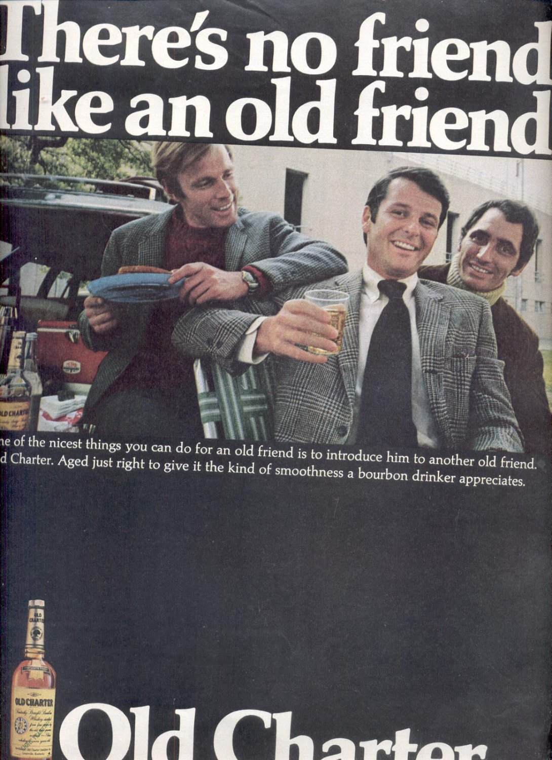 Nov. 13, 1970 Old Charter Bourbon Whiskey magazine ad (1783)