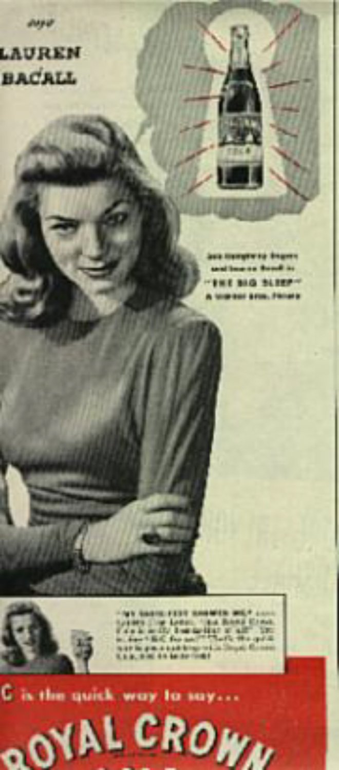 1946  Royal Crown Cola  magazine ad (# 437)