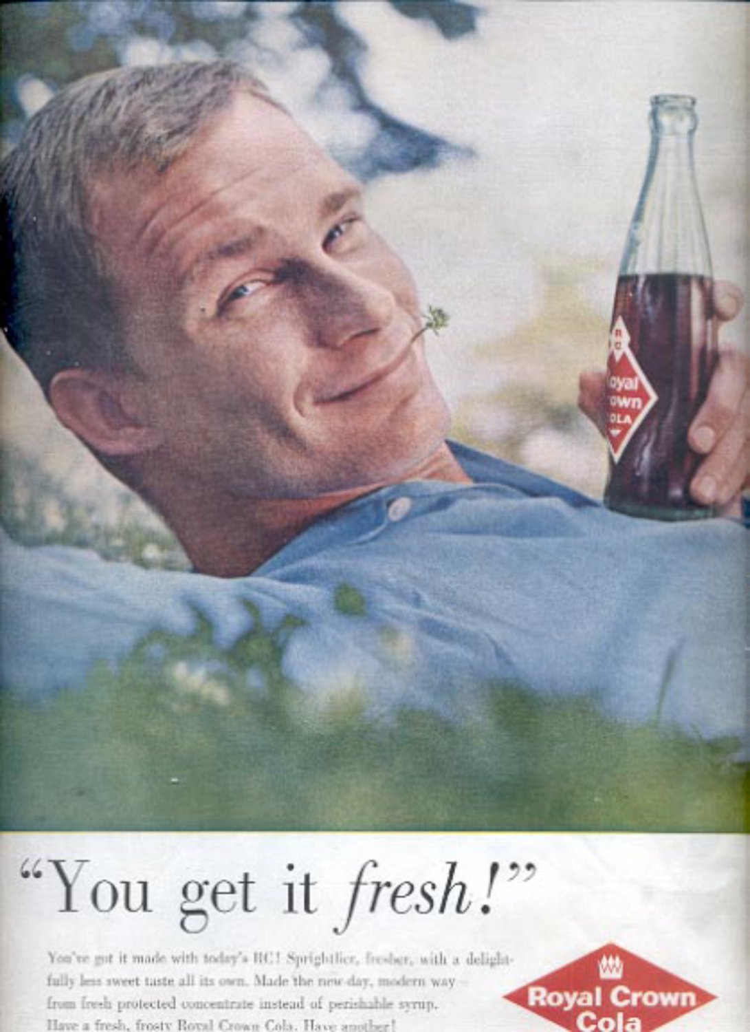 1960 Royal Crown Cola magazine ad (# 5058)