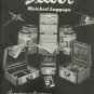 June 1947  Belber matched Luggage- Belber Trunk and Bag company  magazine    ad  (#4116)