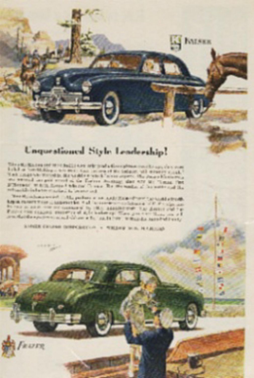 1948 Kaiser-Frazer magazine ad (#169)