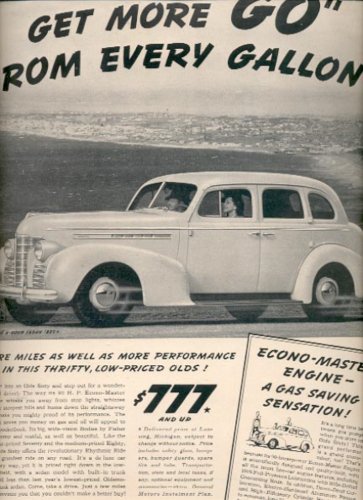April 24, 1939 Olds 60 4-door sedan  magazine   ad (#6085)