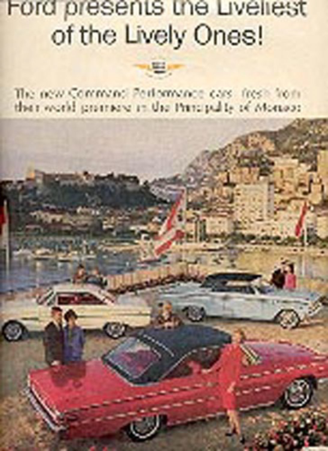 1963 1/2  Ford Super Torque Sports Hardtop magazine  ad ( # 1386)