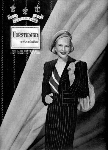Jan. 6, 1947    Forstmann Woolen Company    magazine     ad  (#6333)