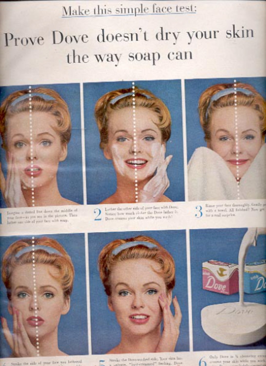 1964 Dove soap ad (#5673)