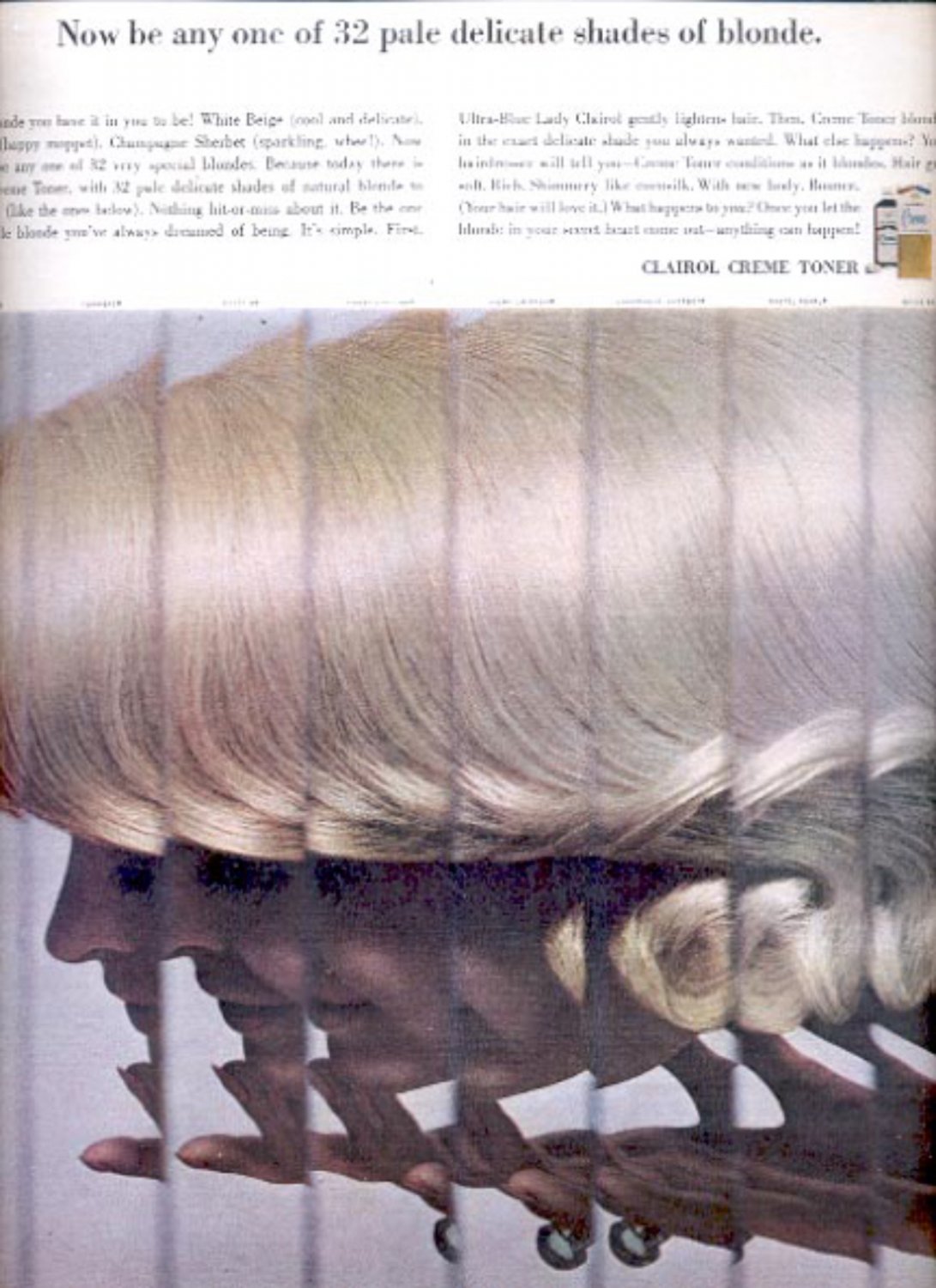 1964   Clairol Creme toner  magazine  ad (# 5266)