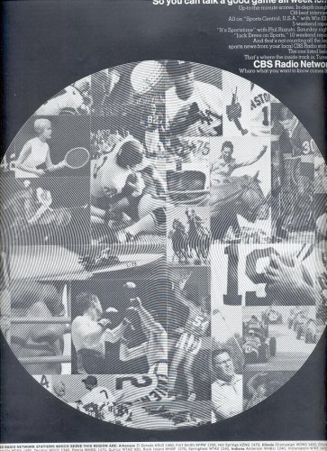 Jan. 27, 1968    CBS Radio Network  magazine      ad  (#2384)