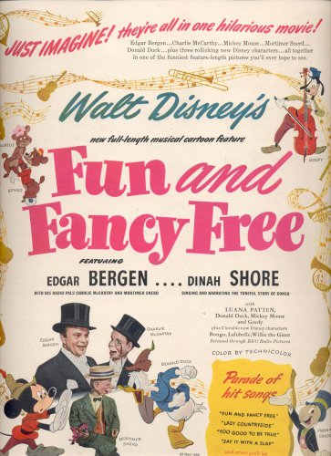 Sept. 1, 1947       Walt Disney's Fun and Fancy Free movie    magazine  ad  (#6441)
