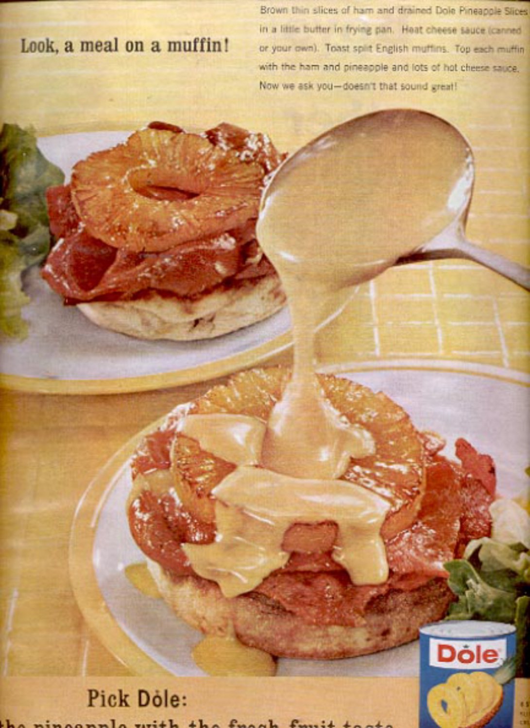 1964 Dole Hawaiian Pineapple magazine ad (5660)