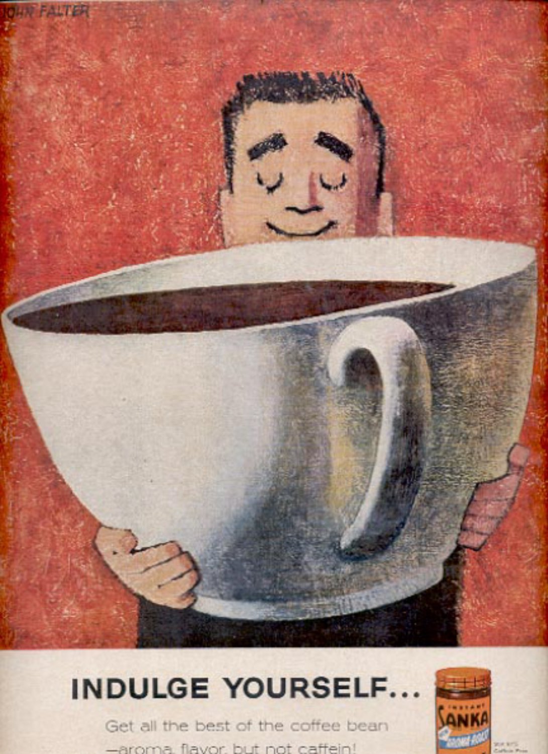 1960 Aroma-Roast Sanka Coffee magazine ad (#5421)