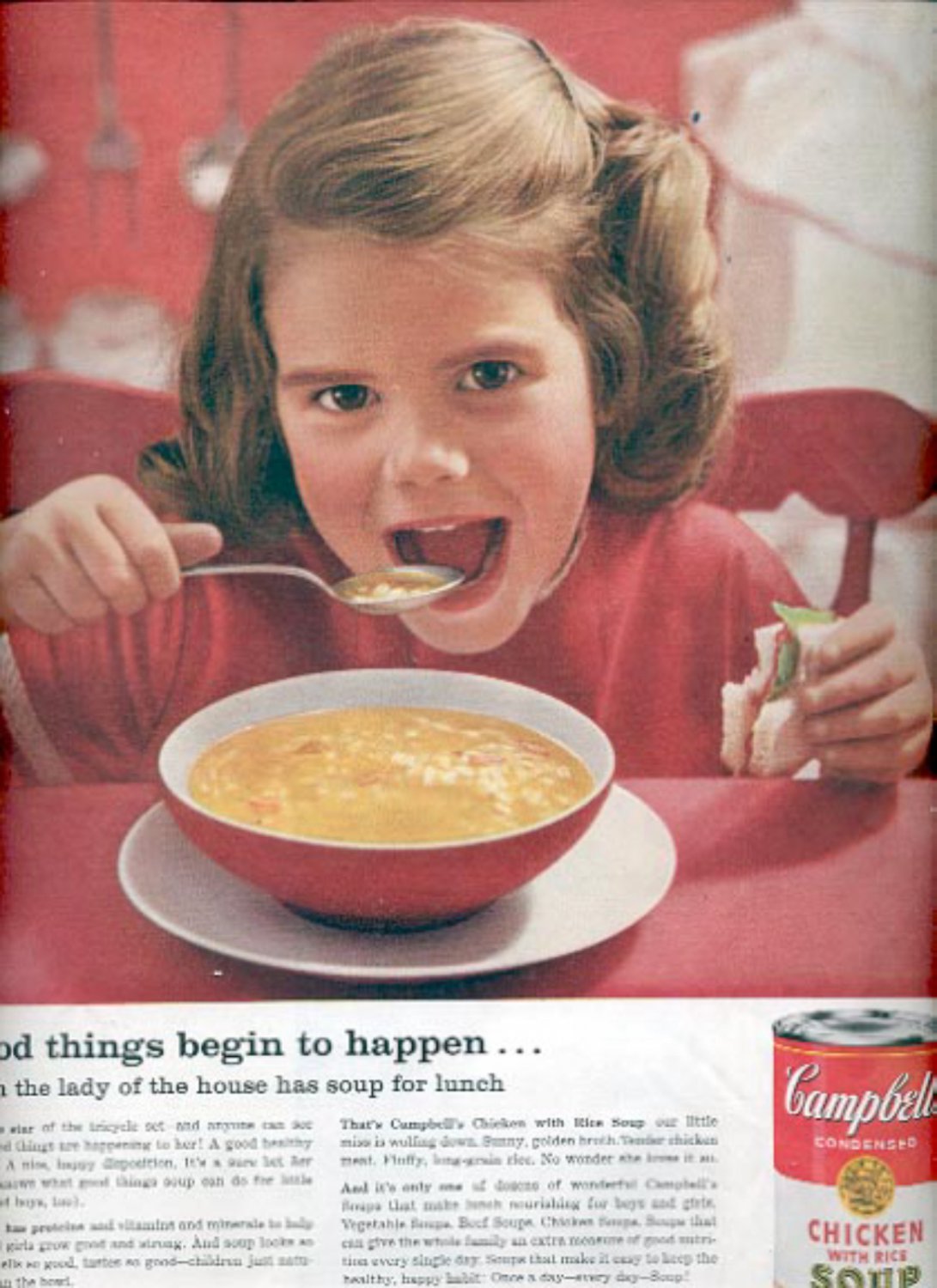 1960 Campbell's Soup magazine ad (# 5063)