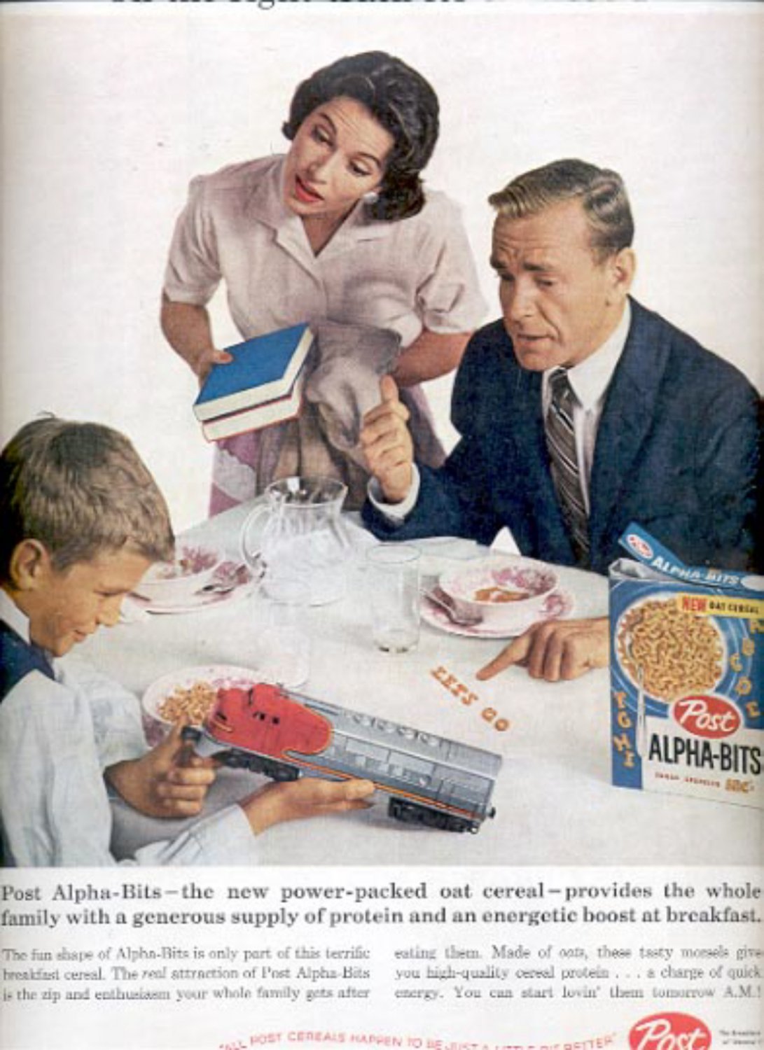 1959   General Foods Post Alpha- Bits    magazine   ad (# 4459)