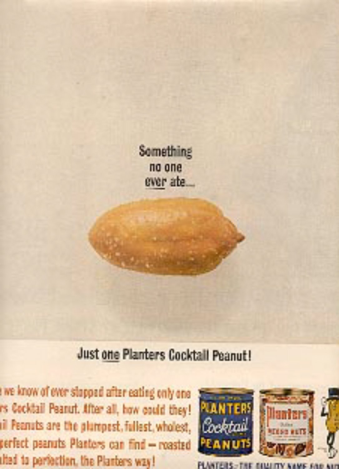 1962  Planters Peanuts magazine  ad ( # 2226)