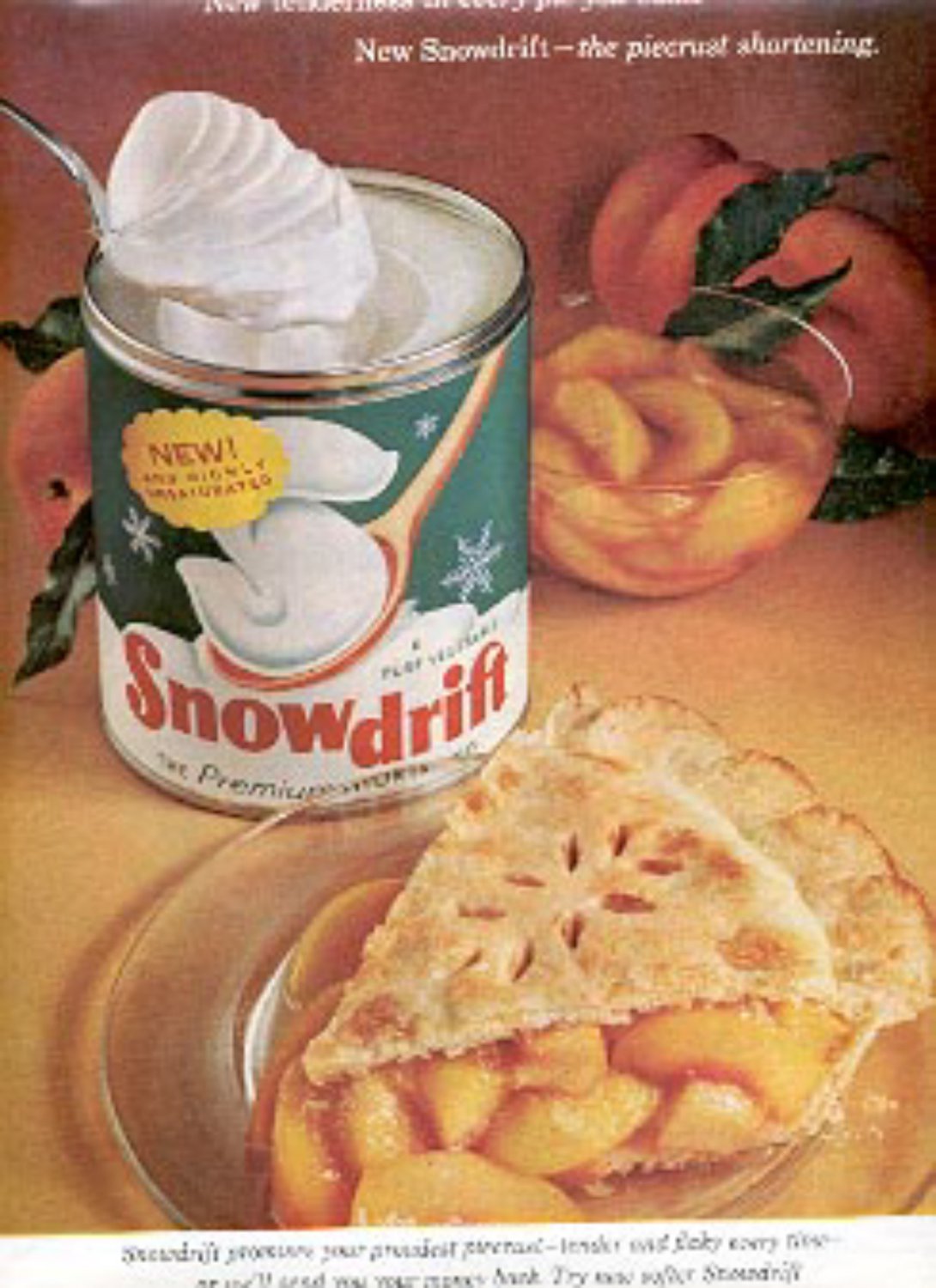 1964 Snowdrift Shortening magazine ad ( 2535)