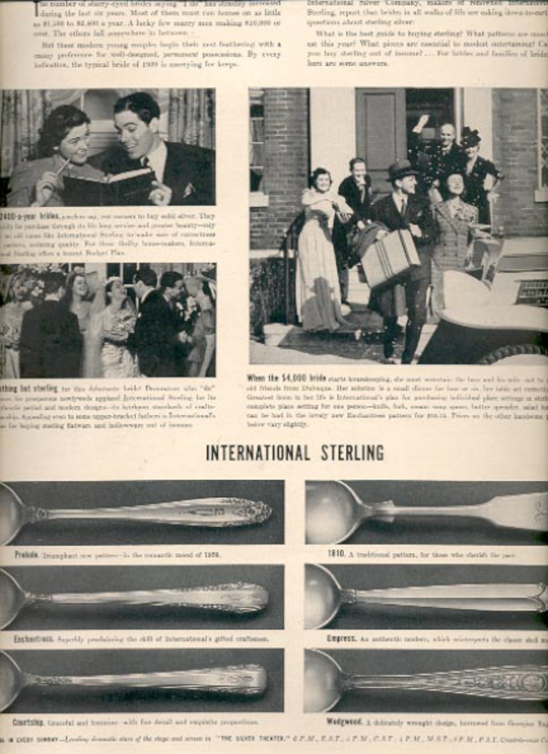 April 24, 1939 International Sterling International Silver Company