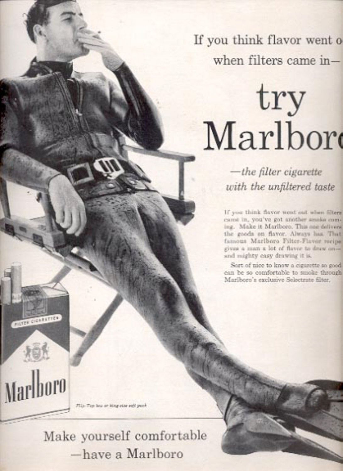 1960 Marlboro Cigarette Magazine Ad 5189