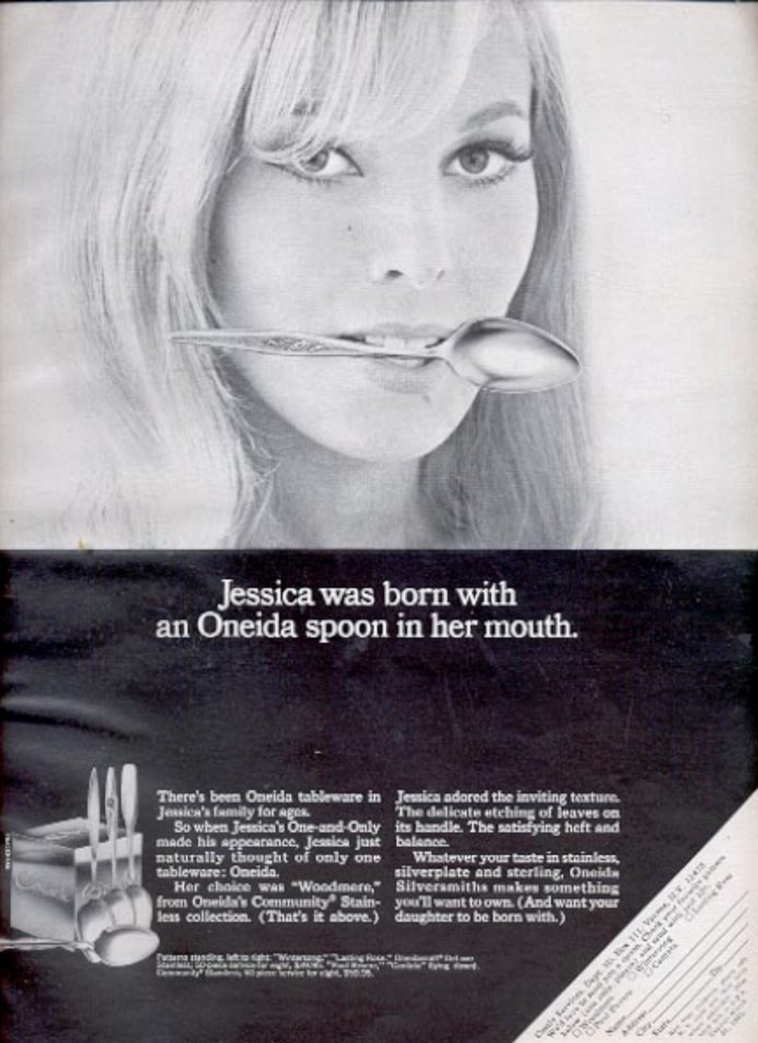 1967 Oneida Community Stainless magazine ad (#5615)