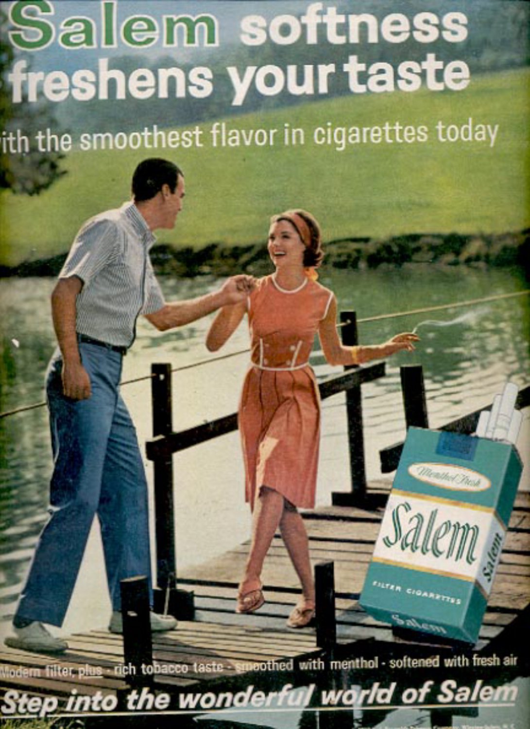 1964 Salem Cigarettes magazine ad (#5724)