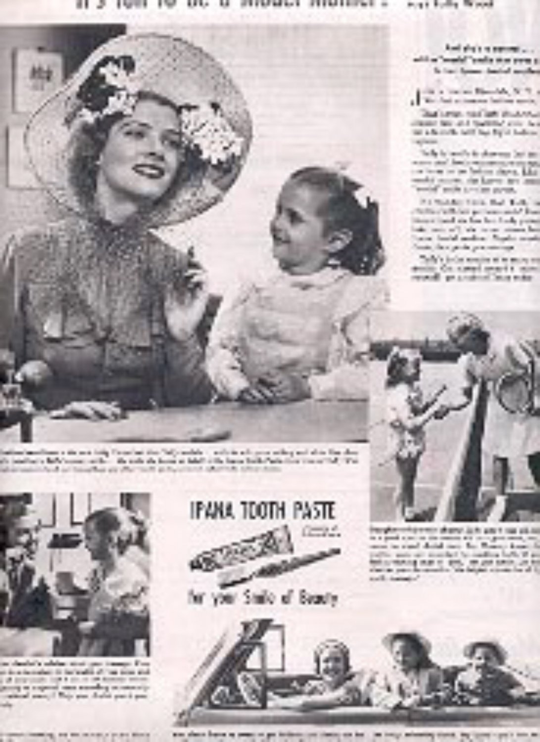 1948 Ipana Toothpaste magazine ad (# 1614)