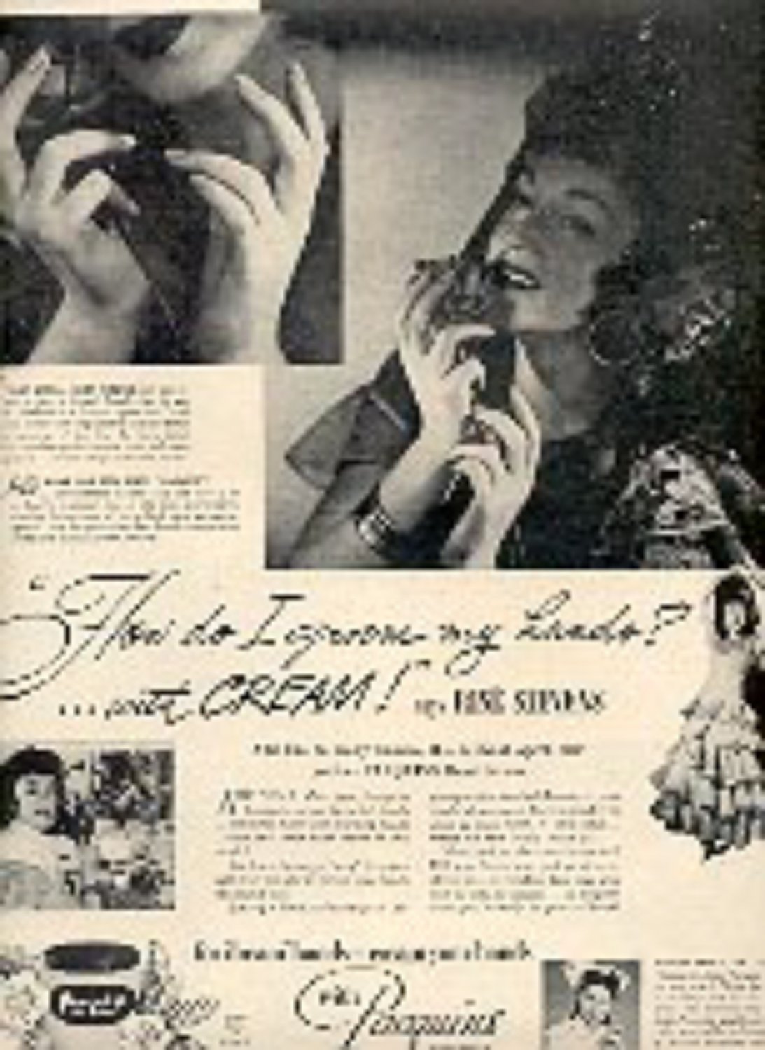 1948 Pacquins Hand Cream Magazine Ad (# 3002)