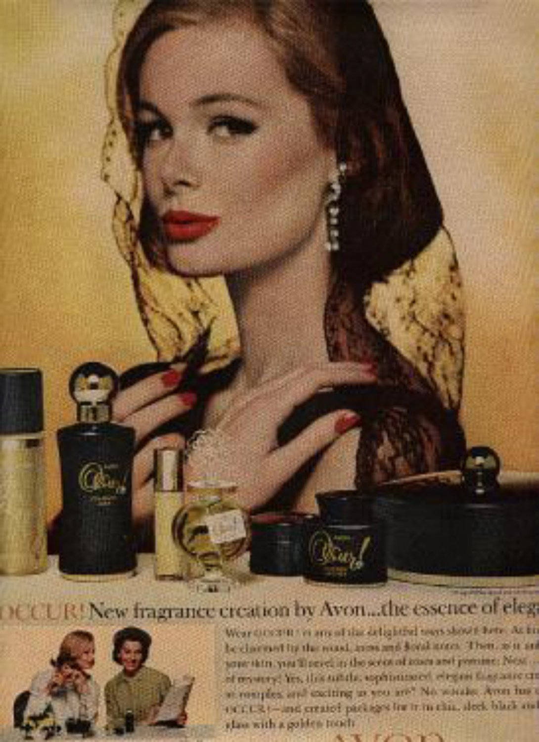 1963 Avon cosmetics ad (# 662)