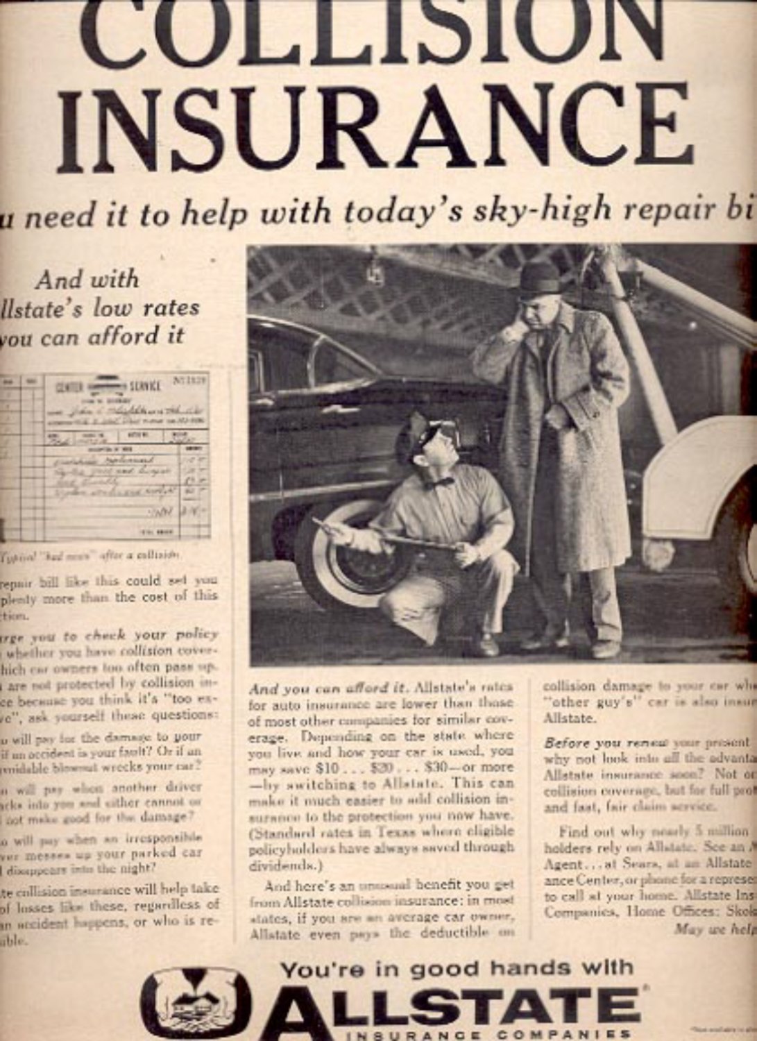 1960 Allstate Insurance Companies magazine ad ( 5205)