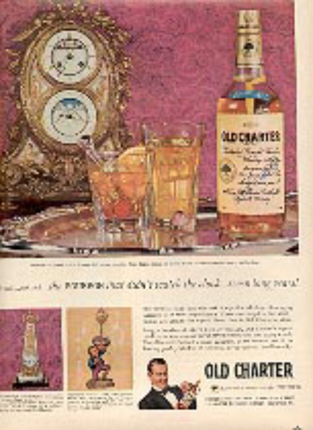 1960 Old Charter magazine ad ( 1712)