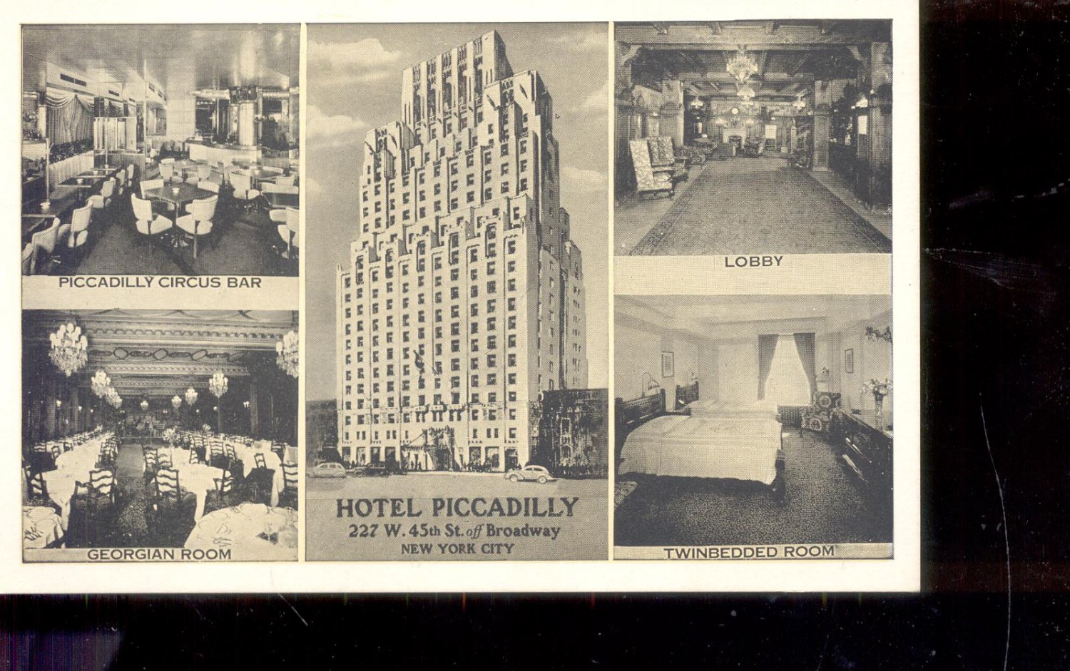 Hotel Piccadilly Picture Postcard ( 48)