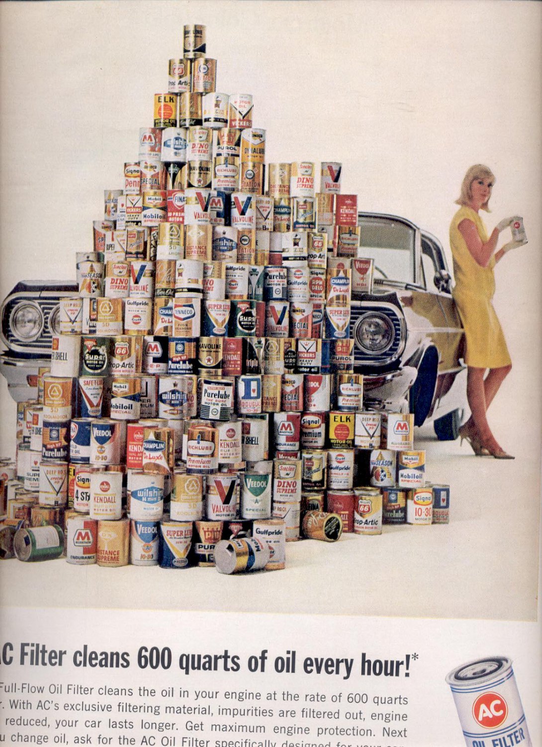 Oct. 16, 1964   AC Oil Filter  magazine    ad (# 3331)