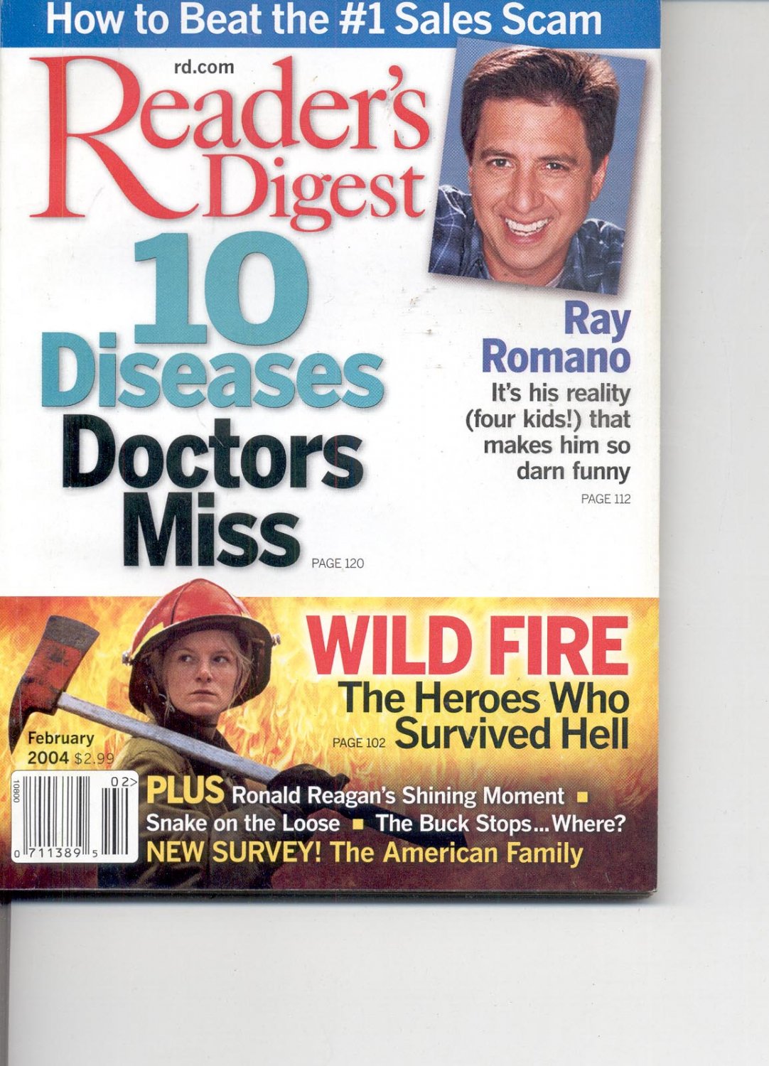 Readers Digest-    February 2004.