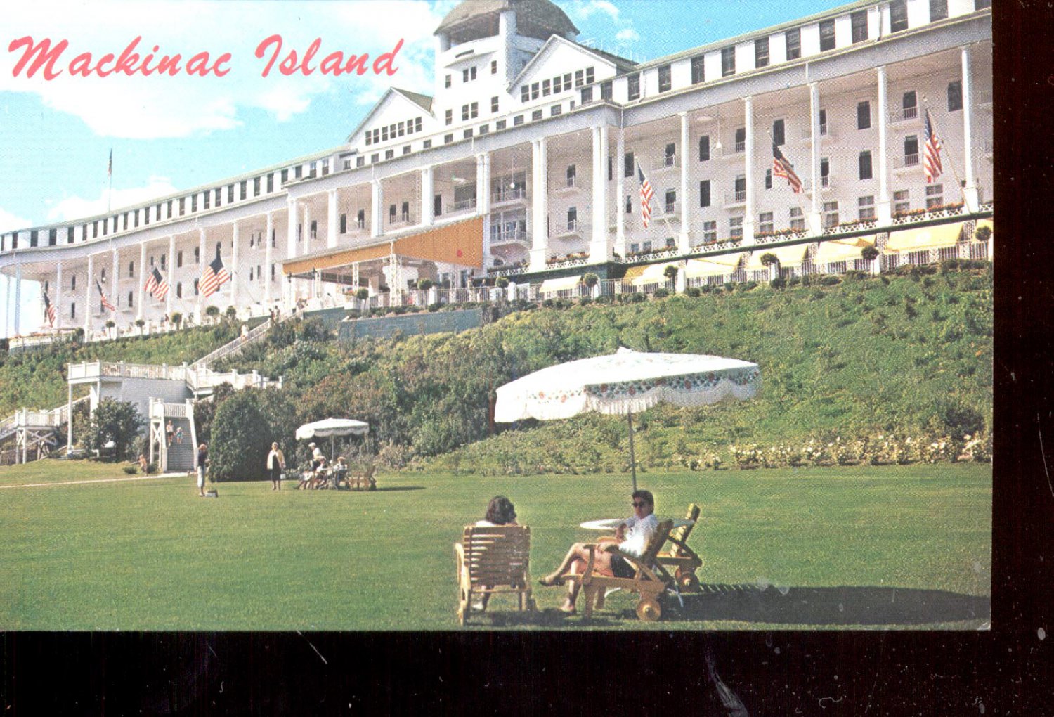 Grand Hotel Mackinac Island - Michigan Postcard- (# 645)