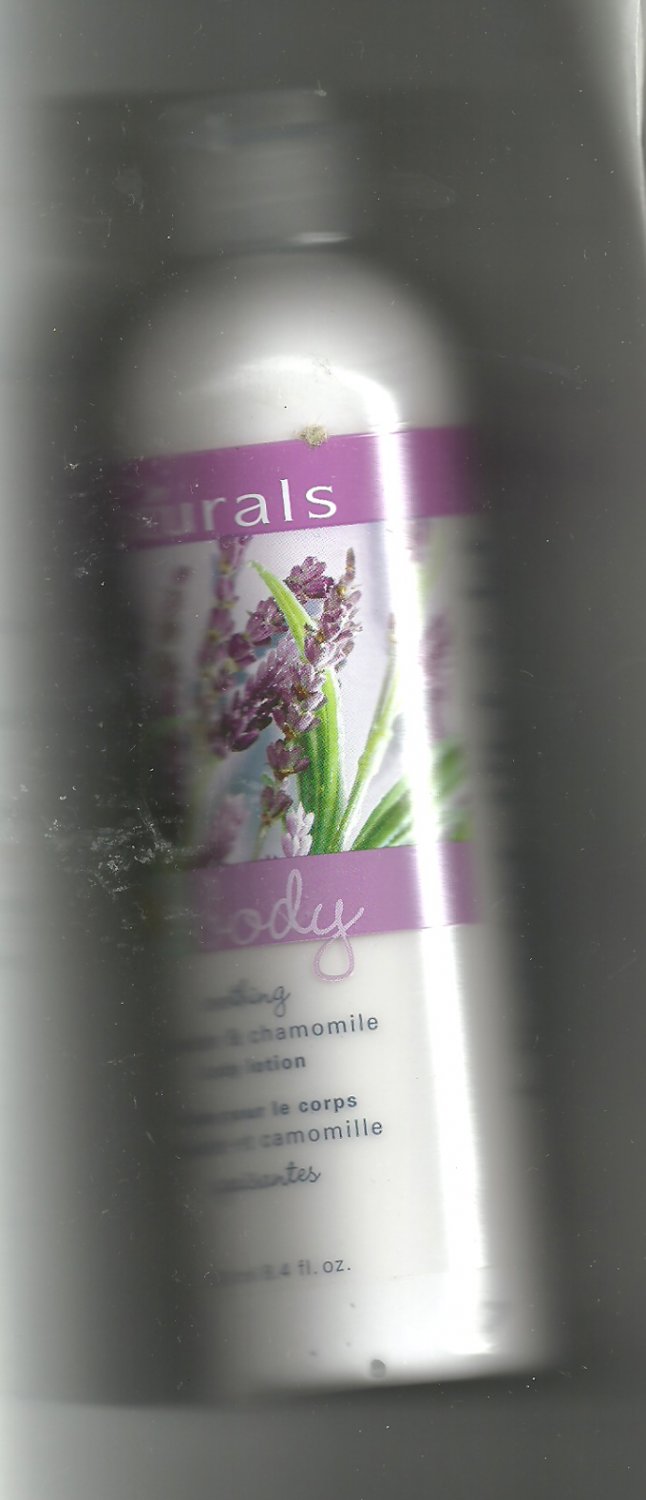 3 Avon Naturals Soothing Lavender & Chamomile Body Lotion Vintage