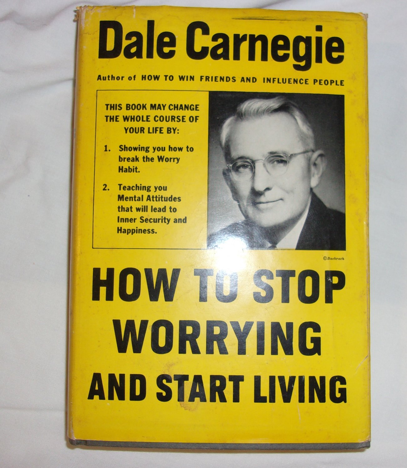 How To Stop Worrying And Start Living By Dale Carnegie- HB DJ