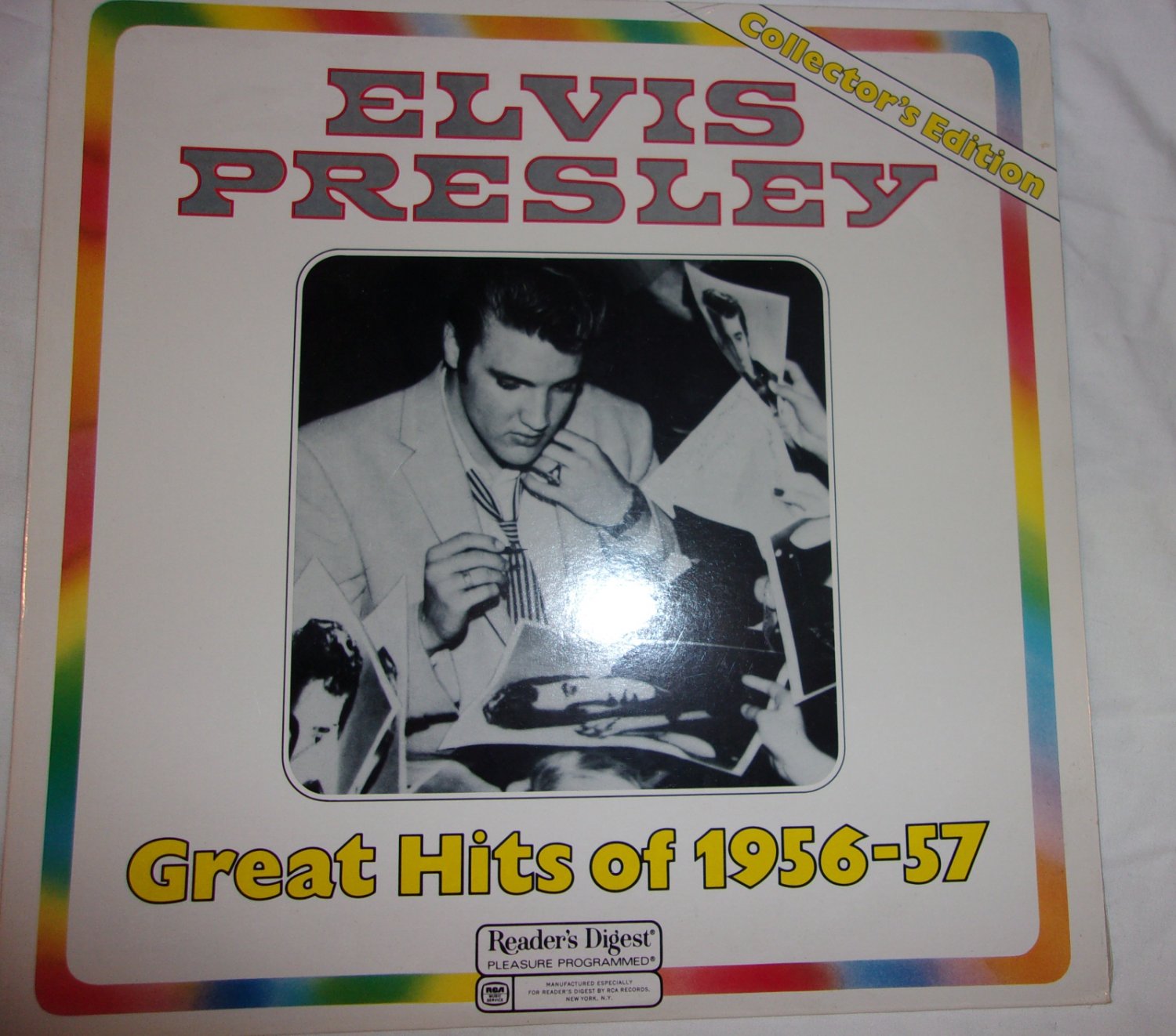 Elvis Presley Great Hits of 195657 Collector's Edition LP Sealed 1987