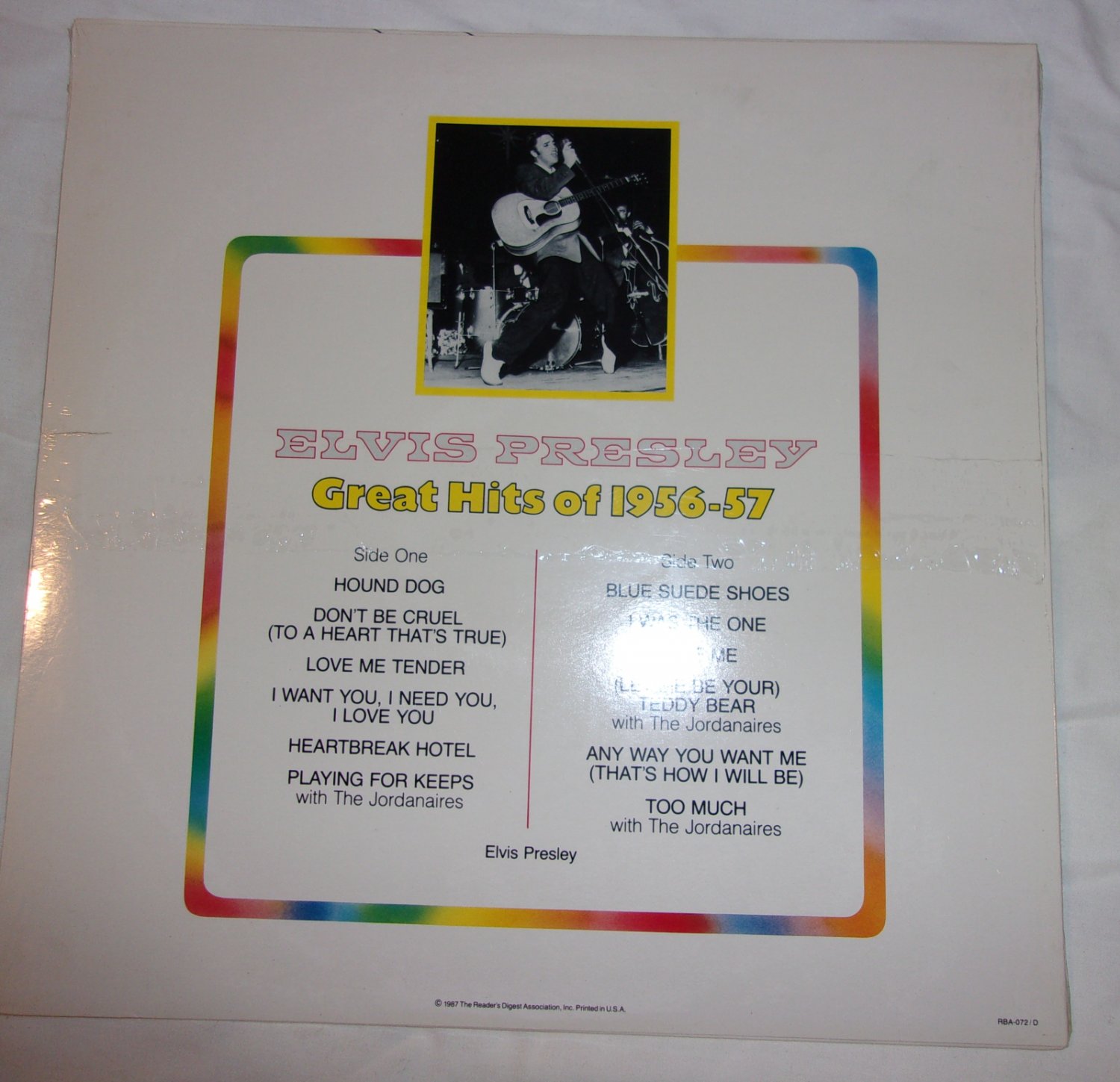 Elvis Presley Great Hits of 1956-57- Collector's Edition LP Sealed 1987