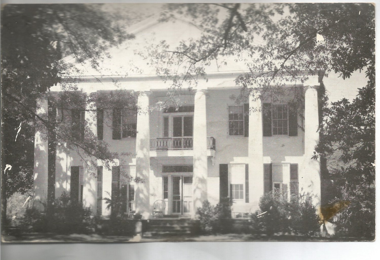 Magnolia Grove State Memorial Shrine Greensboro, Ala. postcard