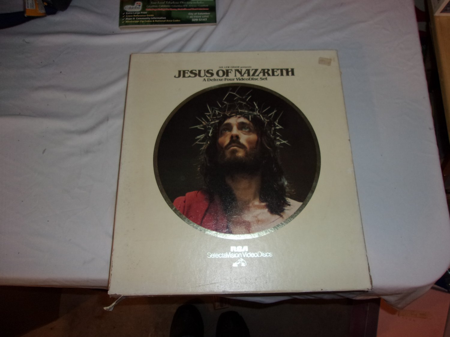Jesus of Nazareth -   RCA  SelectaVision Video Discs- Part 1,2,3 4 of 4